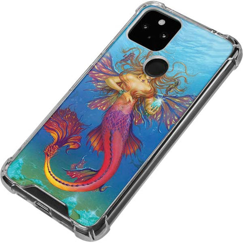 Ed Beard Jr. Mermaid Water Fairy Google Pixel 5 Clear Case